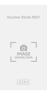 Bruneau: Vocalise Etude N021