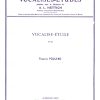 Francis Poulenc: Vocalise-Etude No. 89 (High Voice)