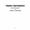 3 Monodies Pour 3 Poemes De Klingsor