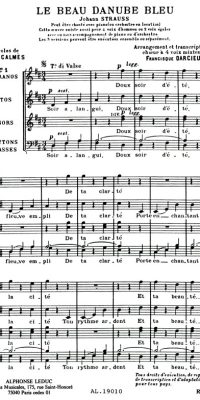 Johann Baptist II Strauss: The Blue Danube Op.314