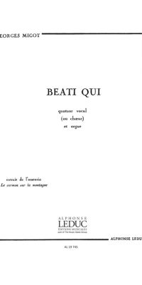 Beati Qui Choir & Organ Choral