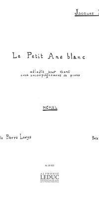Le Petit Ane blanc