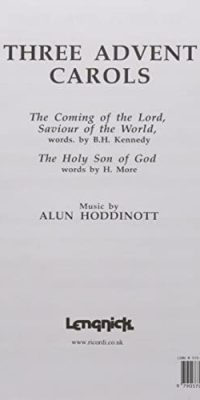 Three Advent Carols. SATB