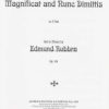 Magnificat and nunc dimittis Opus 65