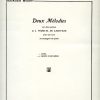 2 Melodies de Ladeveze No.2 - Preparatoire