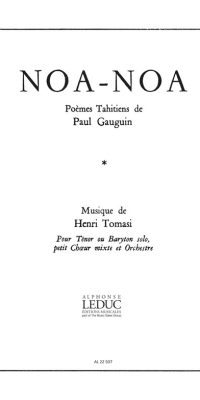 Henri Tomasi: Noa-Noa