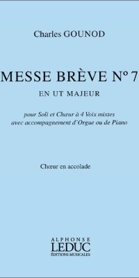 Gounod Charles Messe Breve No 7 Soprano Part