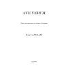 Jean Langlais: 3 Prieres No.1: Ave Verum