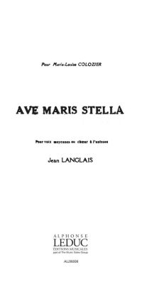 Jean Langlais: Ave Maria Stella