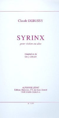 Claude Debussy: Syrinx