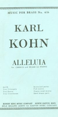 Karl Kohn: Alleluia