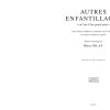 Betsy Jolas: Autres Enfantillages