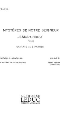 Les Mysteres de Notre Seigneur Jesus-Christ