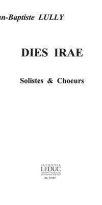 Lully: Dies Irae