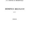 Mondonville: Dominus Regnavit