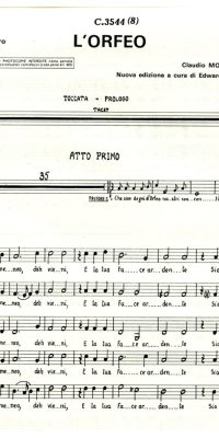Monteverdi: Orfeo