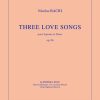 Bacri: Three love songs, op. 96