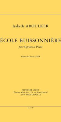 École buissonnière pour soprano et piano