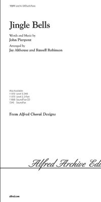 James Pierpont: Jingle Bells (SATB)