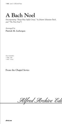 A Bach Noel (SATB)