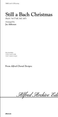 Still a Bach Christmas (SATB)