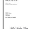 One Candle Lights the Way (SATB)