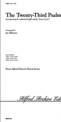 The Twenty-Third Psalm (SATB)