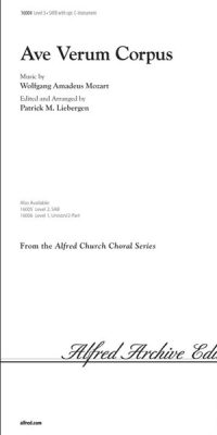 Ave Verum Corpus (SATB)