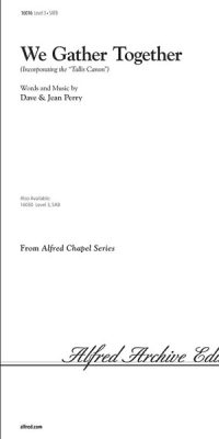 We Gather Together (SATB)