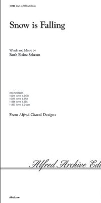 Snow Is Falling (SATB)