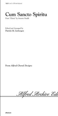Cum Sancto Spiritu from Gloria (SATB)