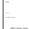 Hold On (SATB)