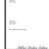 All My Trials (SATB)