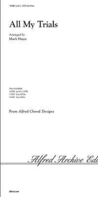 All My Trials (SATB)