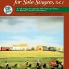 Folksongs fuer Solo Singers - Volume 1 (Medium Low Voice) (Book, CD)