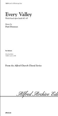 Every Valley (SATB)
