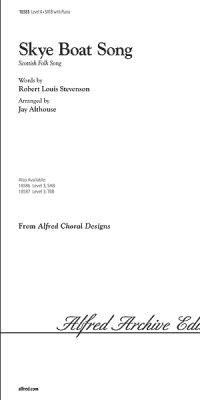 Skye Boat Song (SATB)