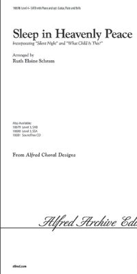 Sleep in Heavenly Peace (SATB)