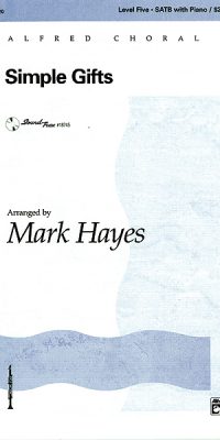 Simple Gifts (SATB)