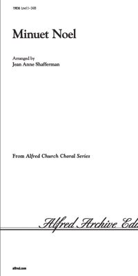 Minuet Noel (SATB)