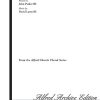 Lay Him Down Gently (SATB)