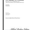 Thanksgiving A Medley of Hymns (SATB)
