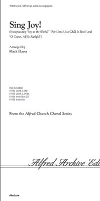 Sing Joy! (SATB)