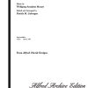 Dona Nobis Pacem from Missa Solemnis (SATB)
