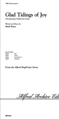 Glad Tidings of Joy (SATB)