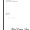 Candle in the Window (SATB)