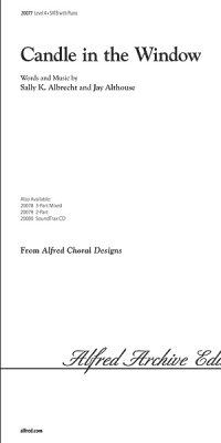 Candle in the Window (SATB)