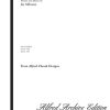 My Way Back Home (SATB)
