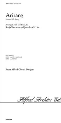 Arirang Korean Folk Song (SATB)