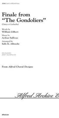 Finale from The Gondoliers (SATB)